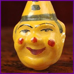 Antique Christmas ornament CLOWN
