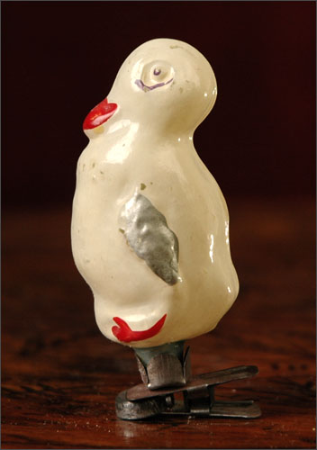 Old Christmas ornament DUCKLING