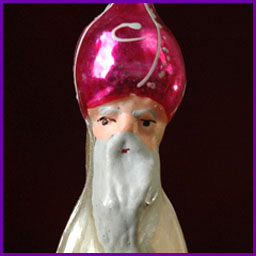 Antique Christmas ornament ORIENTAL WIZARD