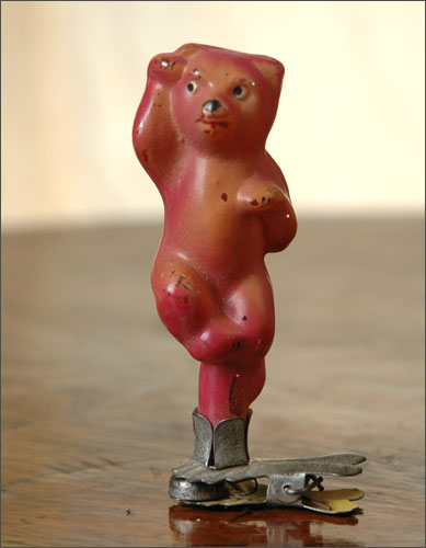 Antique Christmas ornament BEAR