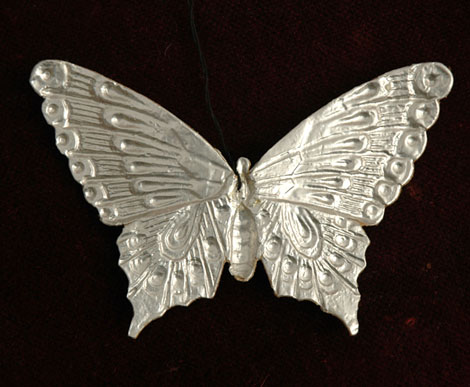 Antique Christmas ornament BUTTERFLY