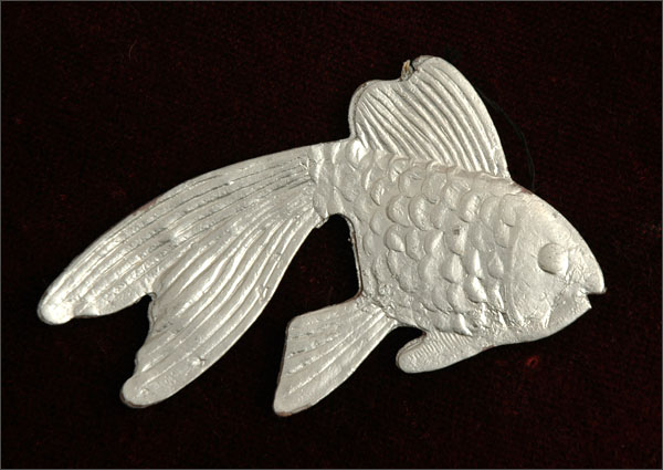 Antique Christmas ornament FISH