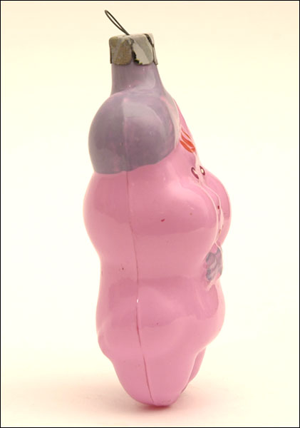 Vintage Christmas glass ornament PIGLET
