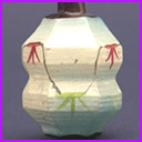 Vintage Christmas glass ornament CHINA LANTERN