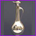 Vintage Christmas free-blown glass ornament ALLADIN's LAMP