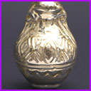 Vintage Christmas glass ornament AMPHORA