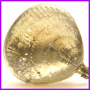 Antique CHRISTMAS glass ornament SHELL