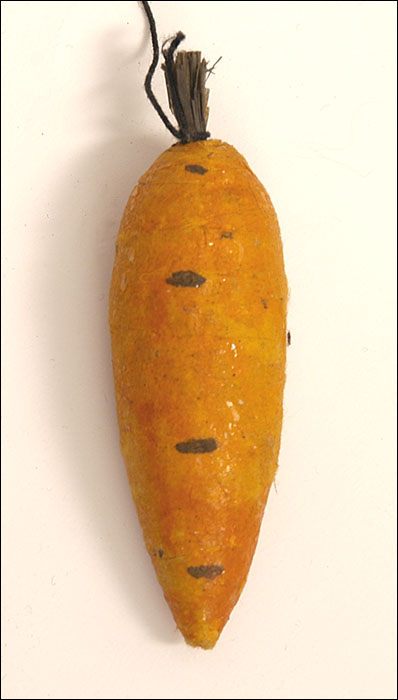 Antique Cotton Christmas ornament CARROT