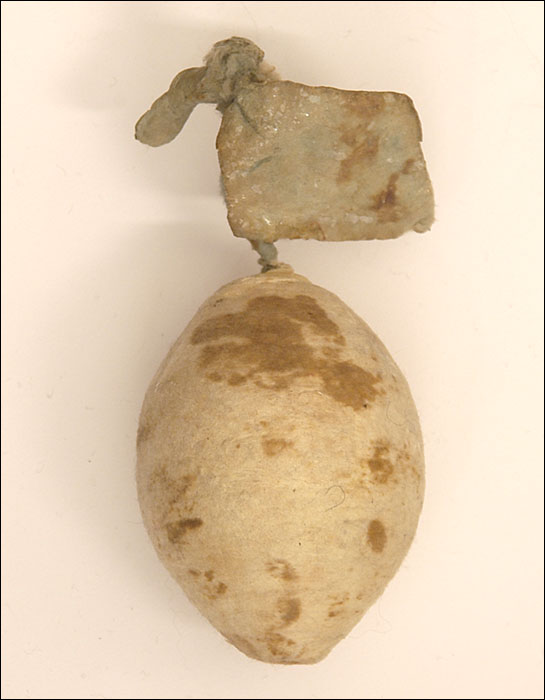 Antique Cotton Christmas ornament LEMON