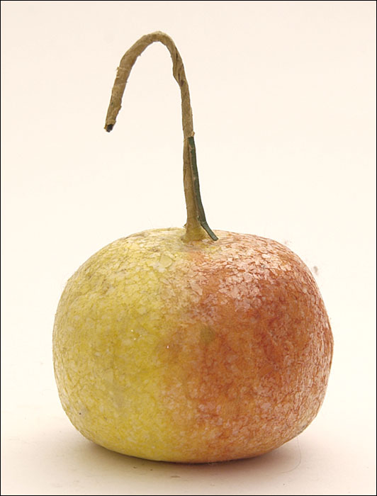 Antique Cotton Christmas ornament APPLE