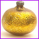 Vintage Christmas glass ornament MANDARIN