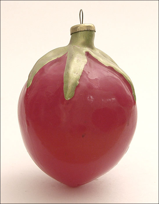 Vintage Christmas ornament TOMATO