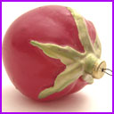 Vintage Christmas ornament TOMATO