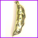 Vintage Christmas ornament PEA POD
