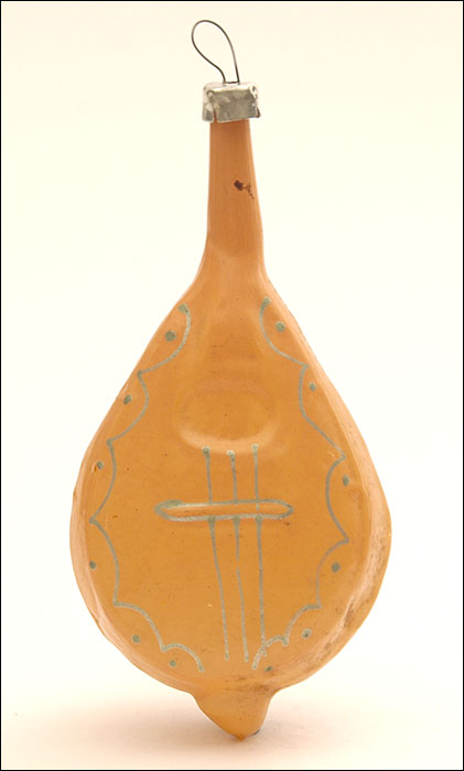 Antique Christmas ornament MUSICAL INSTRUMENT