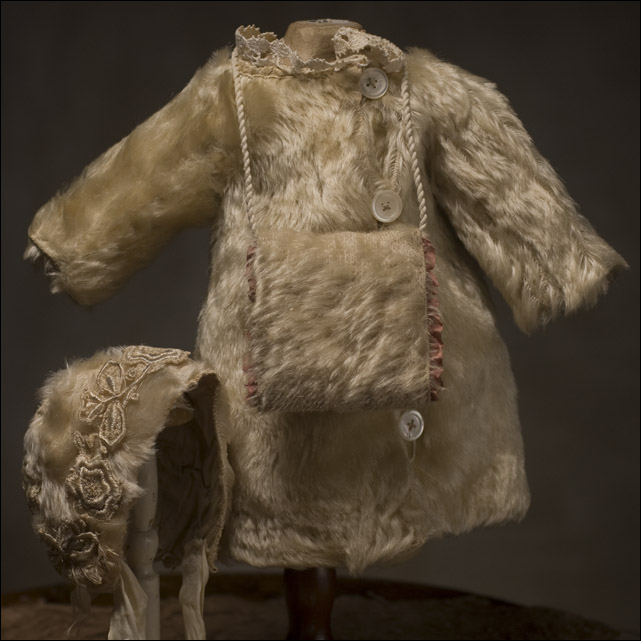 Original french Coat,Muff&Cap