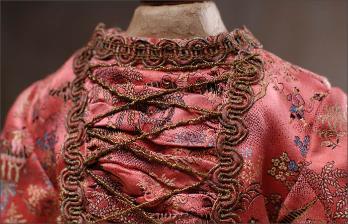 antique doll clothing