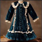 Antique French Jumeau bebe Dress