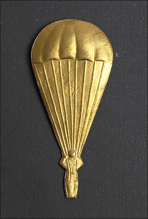 Old Dresden Christmas ornament PARACHUTE