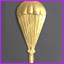 Old Dresden Christmas ornament PARACHUTE