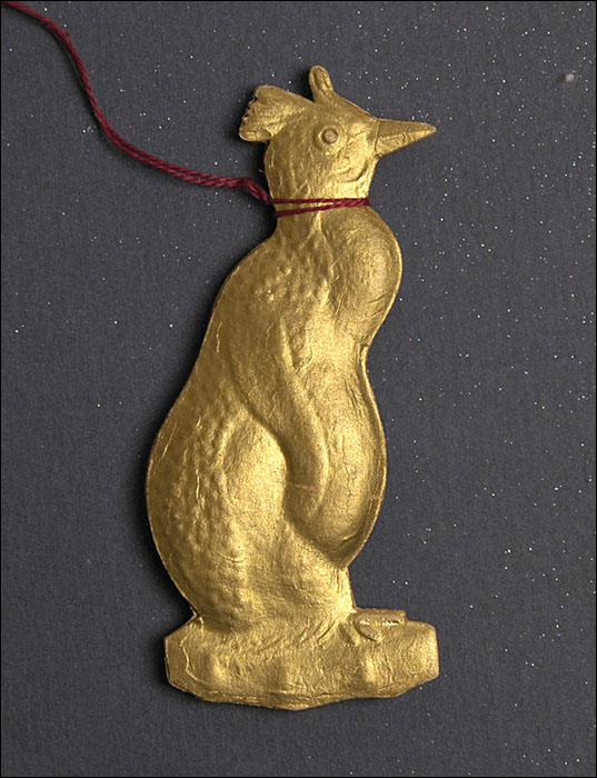 Old Dresden Christmas ornament PENGUIN
