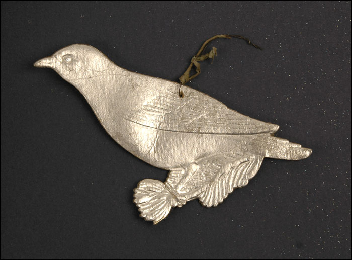 Antique Christmas ornament BIRD