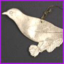 Antique Christmas ornament BIRD
