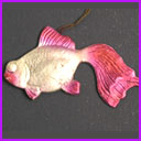 Old Dresden Christmas ornament FISH