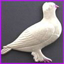 Old Dresden Christmas ornament DOVE