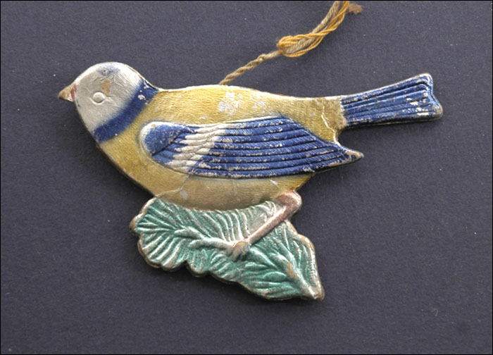 Old Dresden Christmas ornament TIT