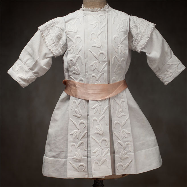 White Pique Dress