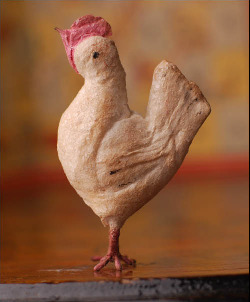 Antique cotton Christmas ornament HEN