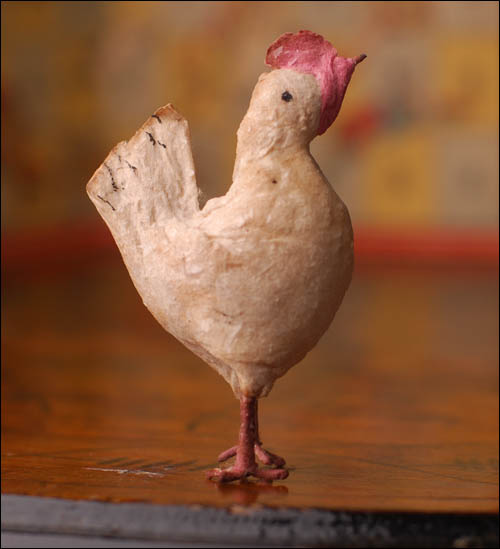 Antique cotton Christmas ornament HEN