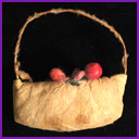 Antique German? Christmas cotton ornament BAG
