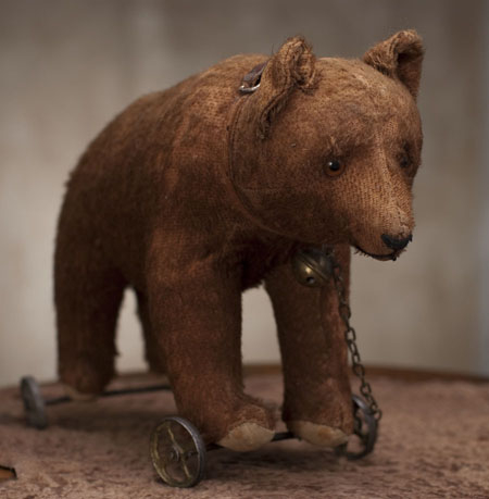 BING Teddy Bear on Weels