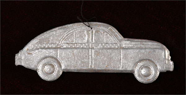 Antique Christmas ornament POBEDA (VICTORY) CAR