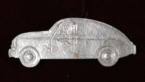 Antique Christmas ornament POBEDA (VICTORY) CAR