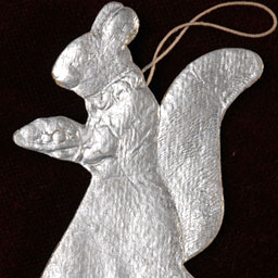 Antique Christmas ornament SQUIRREL 