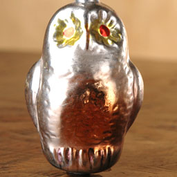 Antique Christmas ornament OWL
