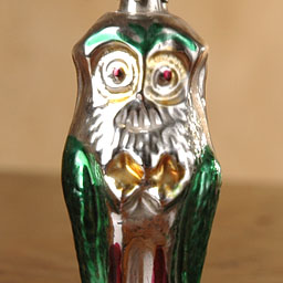 Old Christmas ornament OWL