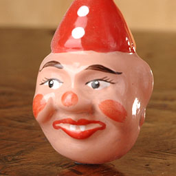 Antique Christmas ornament CLOWN