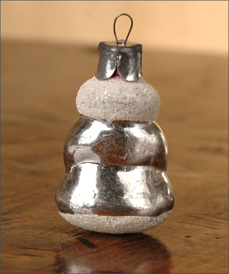 Antique Christmas ornament SANTA
