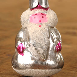 Antique Christmas ornament SANTA