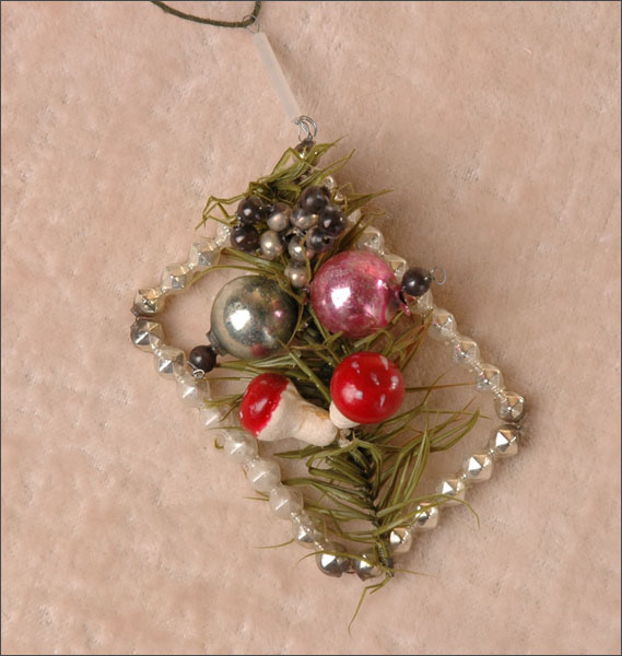 Antique Christmas ornament BERRIES