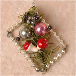 Antique Christmas ornament BERRIES
