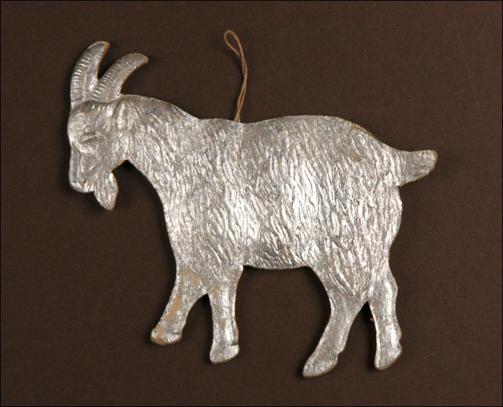 Antique Christmas ornament GOAT