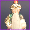 Antique Christmas ornament WIZARD