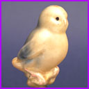 Antique Christmas glass ornament SPARROW
