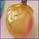 Antique Christmas ornament PEACH