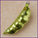 Antique Christmas ornament PEA POD